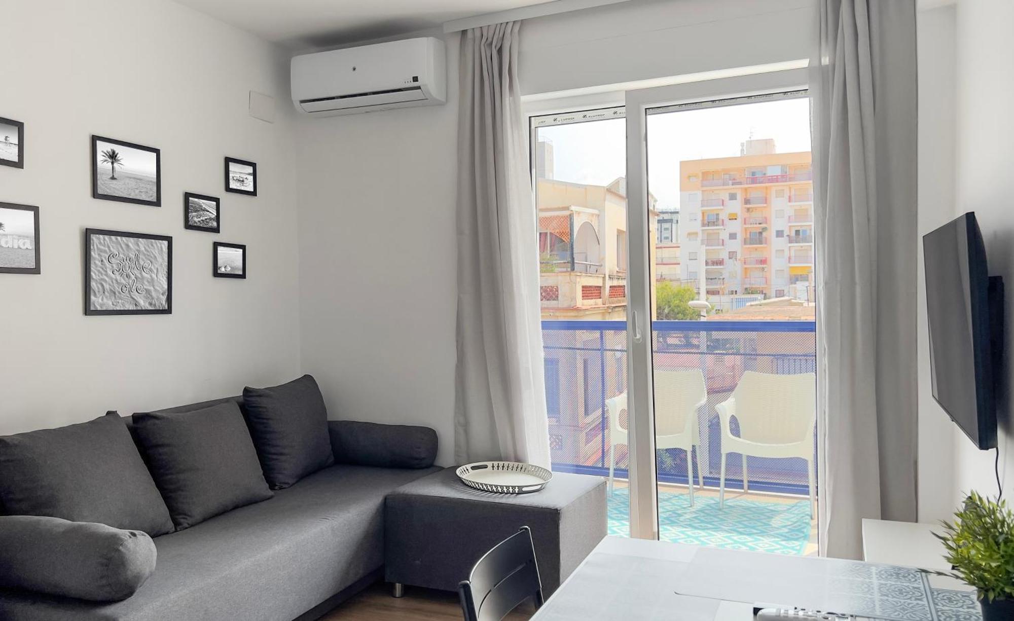 Soleole Apartment Playa de Gandia Bagian luar foto